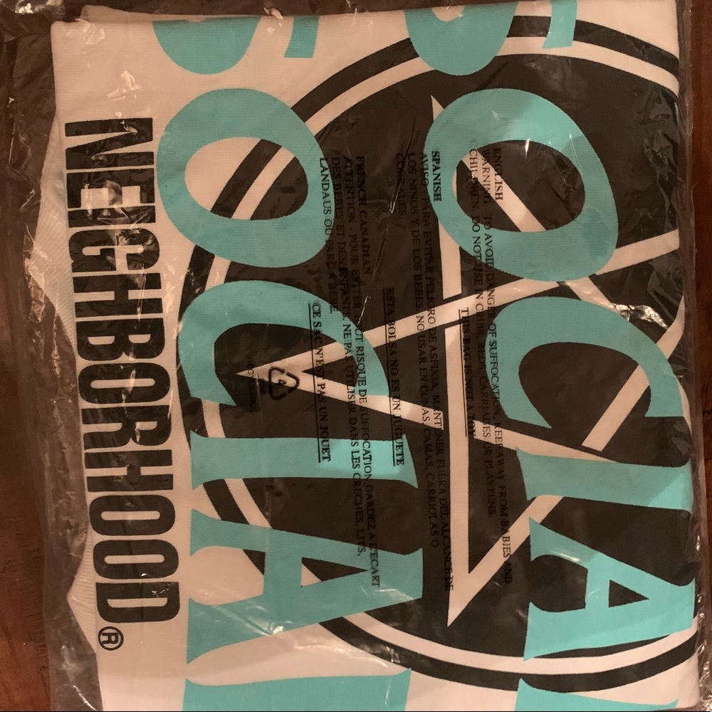 Anti Social Social Club X Neighborhood White Tee